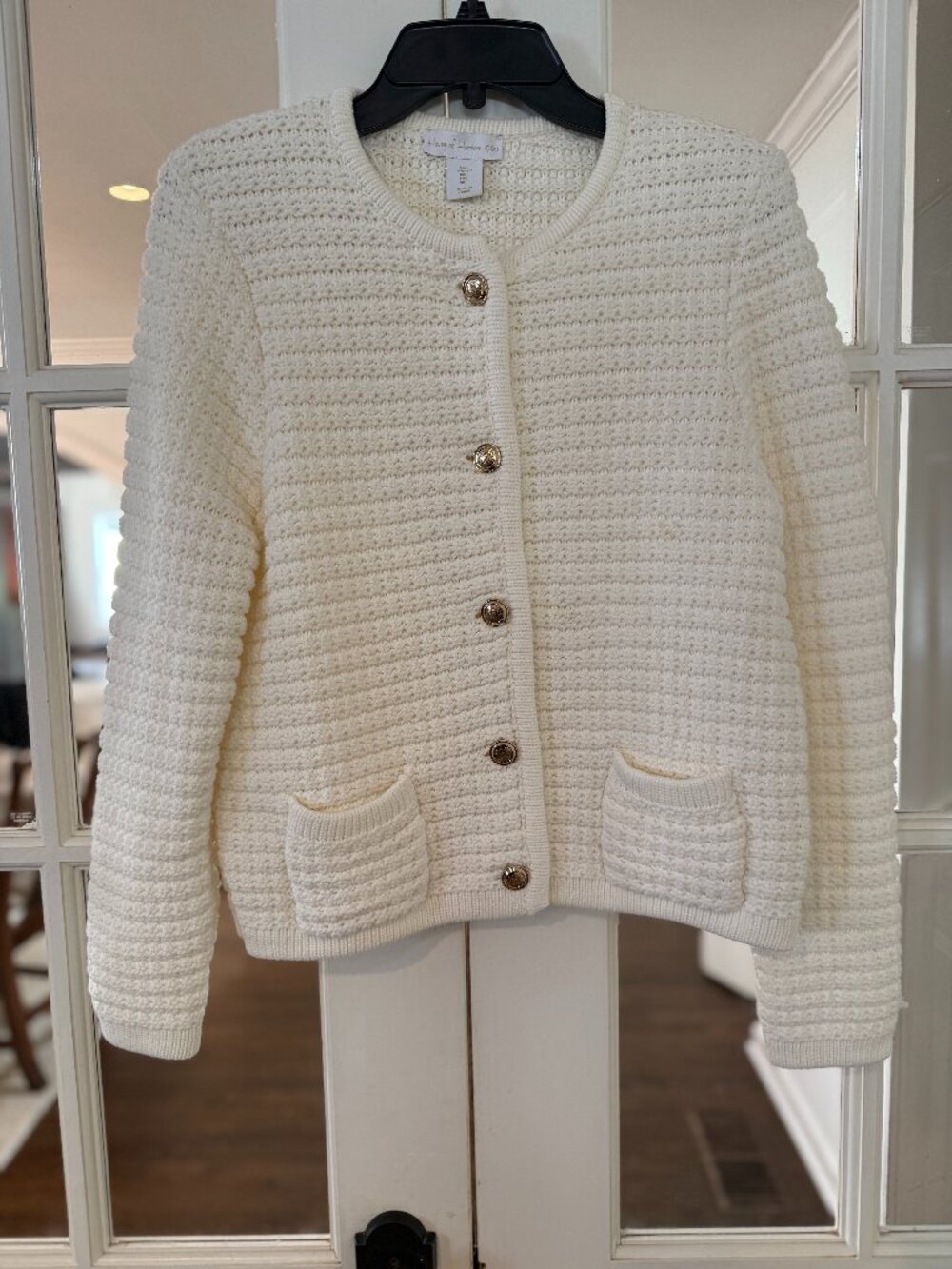 House of Harlow sweater jacket L
